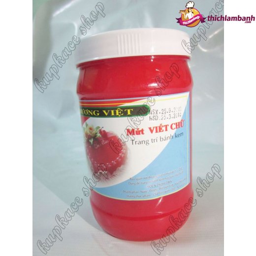 Mứt viết chữ