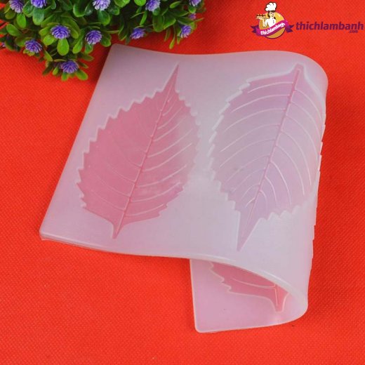 Khuôn silicon mỏng decor 3 lá