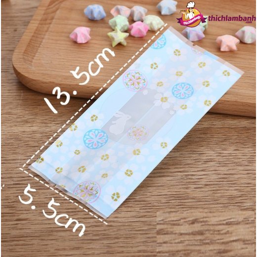 Túi ép đựng bánh dứa 5.5 *13.5 cm