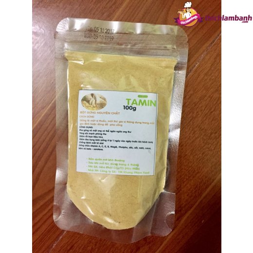 Bột gừng Tamin 100g