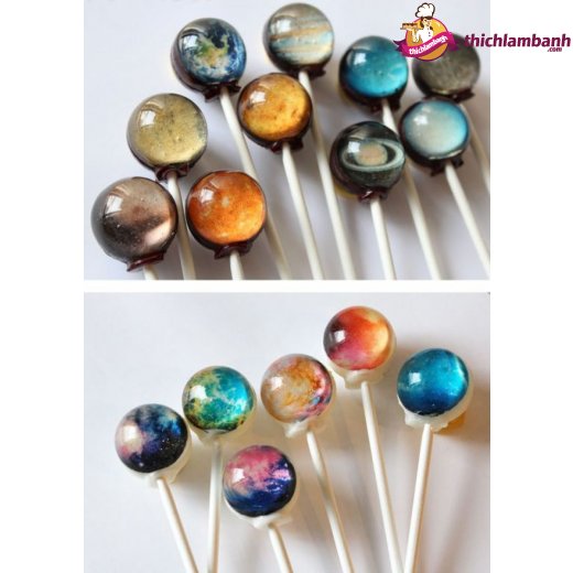 Giấy gạo làm kẹo que lollipop