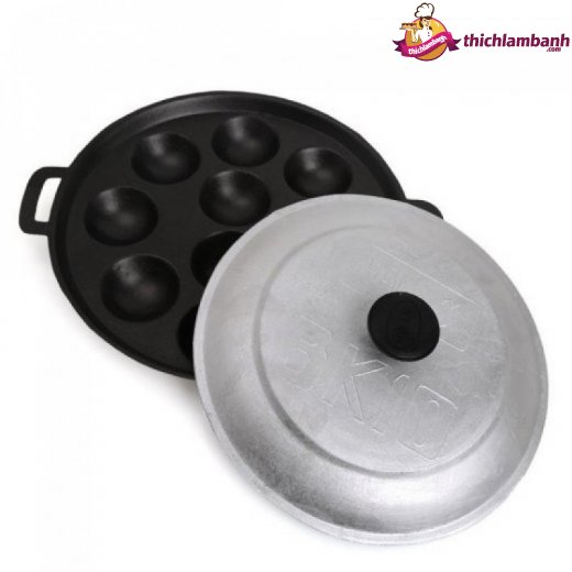 Khuôn Làm Bánh Khọt 10 Lỗ Huỳnh Anh