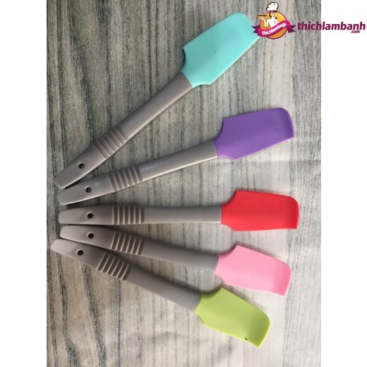 Vét cong màu / Spatula màu sắc lưỡi cong