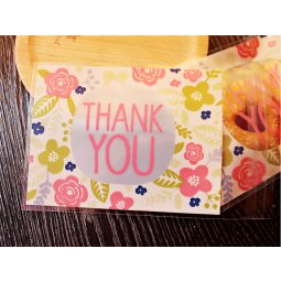 Túi dán mẫu thank you 10cm giá rẻ chỉ với 7.000 đ