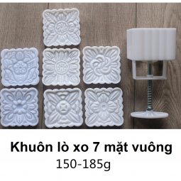 Khuôn lò xo 150 -185g vuông 7 mặt giá rẻ chỉ với 82.000 đ