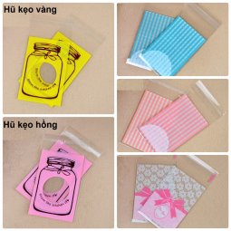 Túi dán đựng bánh dứa 7x10cm giá rẻ chỉ với 4.000 đ