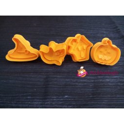 Bộ nhấn nhựa lò xo 4 halloween giá rẻ chỉ với 33.000 đ