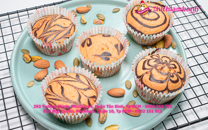 Hướng dẫn cách làm cup cake thơm ngon mềm xốp và đẹp mắt