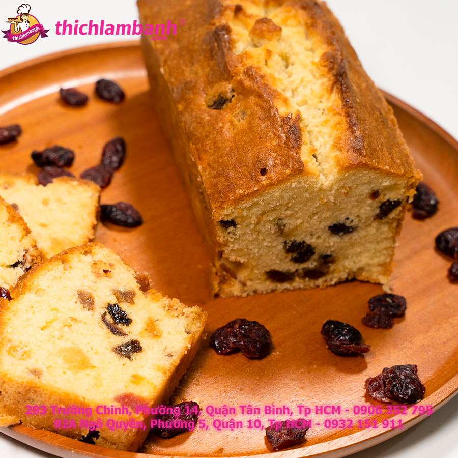 Hướng dẫn cách làm bánh Xmas Fruit Cake cho mùa Giáng Sinh 