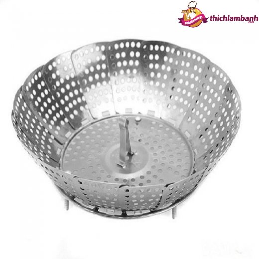 Xửng Hấp (Vỉ Hấp) xòe Inox Gấp Gọn Thông Minh Xửng Hấp (Vỉ Hấp) xòe Inox Gấp Gọn Thông Minh
