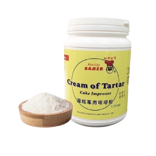 thumbnail image 2 of Cream Of Tartar - 50g Tub, Potassium Bitartrate For Baking, Stabilizing Egg Whites & Candy Making 2 of 12