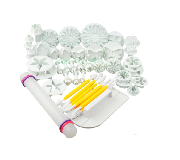 Bộ tạo hình fondant 46 chi tiết Bộ tạo hình fondant 46 chi tiết