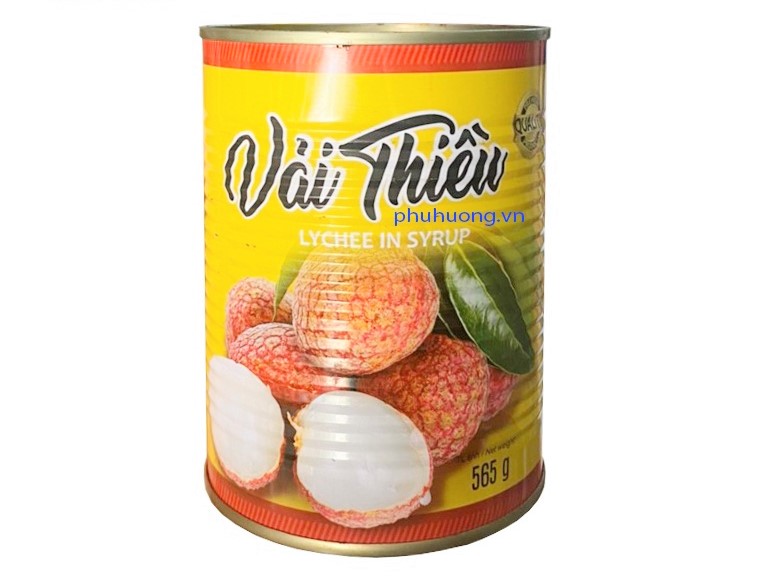 Vải Thiều Vàng Lon Foodclub 565g