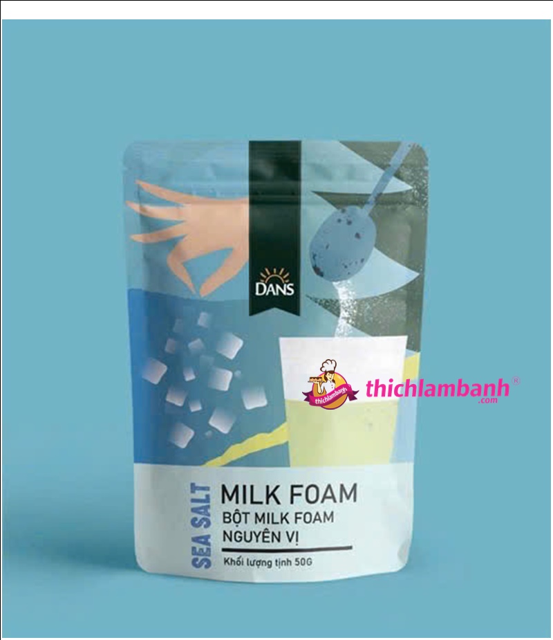 BỘT MILK FOAM NGUYÊN VỊ DANS 50G BỘT MILK FOAM NGUYÊN VỊ DANS 50G