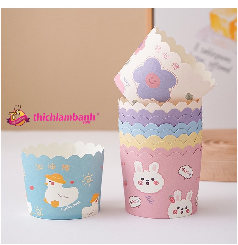 Cup giấy cứng size lớn 50 cái Cup giấy cứng size lớn 50 cái