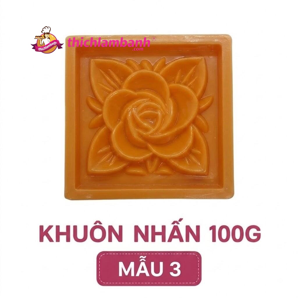 100g Khuôn Trung Thu Nướng-Dẻo Vĩnh Trường 100g Khuôn Trung Thu Nướng-Dẻo Vĩnh Trường