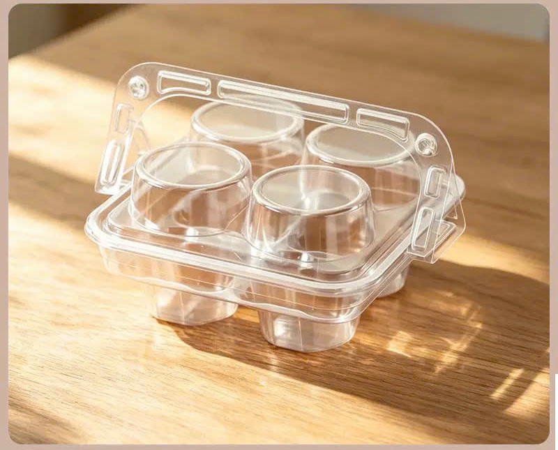 Hộp nhựa 4B cupcake JYH 210 Hộp nhựa 4B cupcake JYH 210