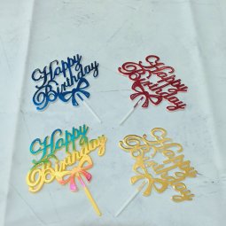 Bảng nhựa trang trí sinh nhật
