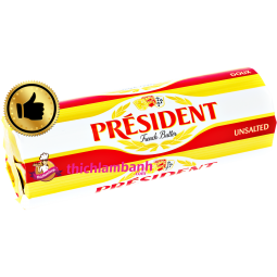 Bơ lạt President 1kg