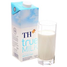 Sữa tươi tiệt trùng TH True Milk nguyên chất không đường 1L