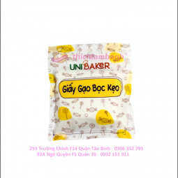 Giấy gạo gói kẹo Unibaker 