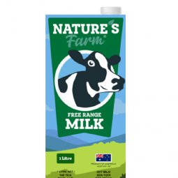 Sữa Tươi Nguyên Kem Không Đường Nature's Farm Hộp 1L