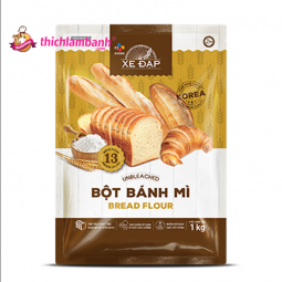 Bột Mì Bánh Mì Số 13 hiệu Xe Đạp 1KG