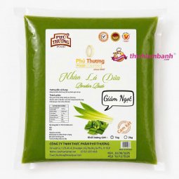 Lá dứa - Nhân Giảm ngọt Phú Thương 1Kg