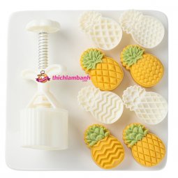 Khuôn LX bánh dứa 30g 4 mặt