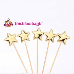 Trang trí bánh kem - que ngôi sao