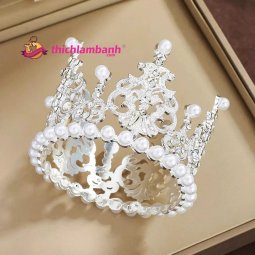 Trang trí bánh kem - Vương miện 7.5cm